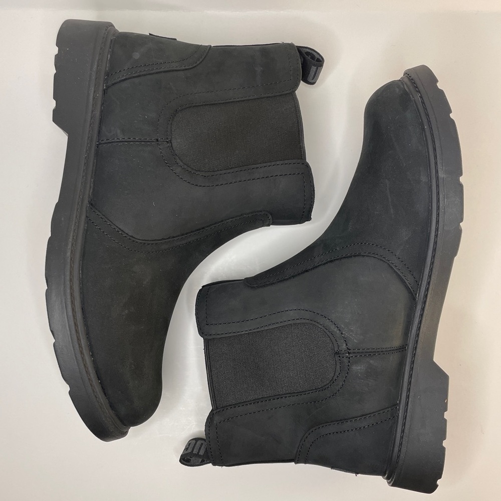 UGG Bolden Weather Black Boots, Girls Size 5